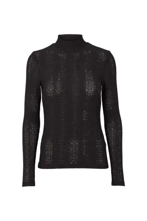 Suvi T-neck - Black