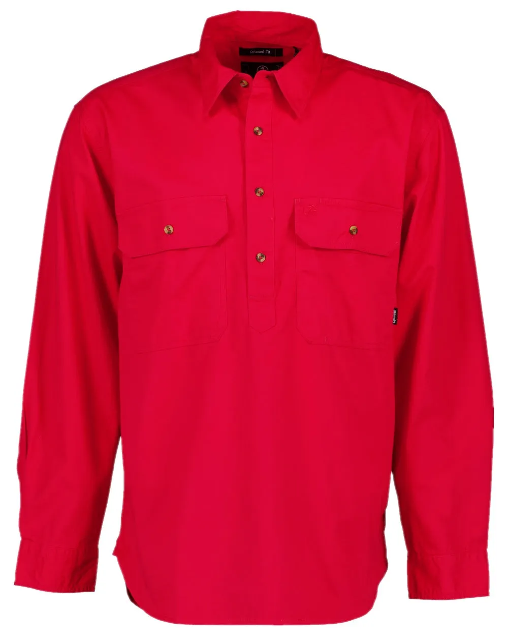 Swanndri Mens Bendigo Long Sleeve Work Shirt