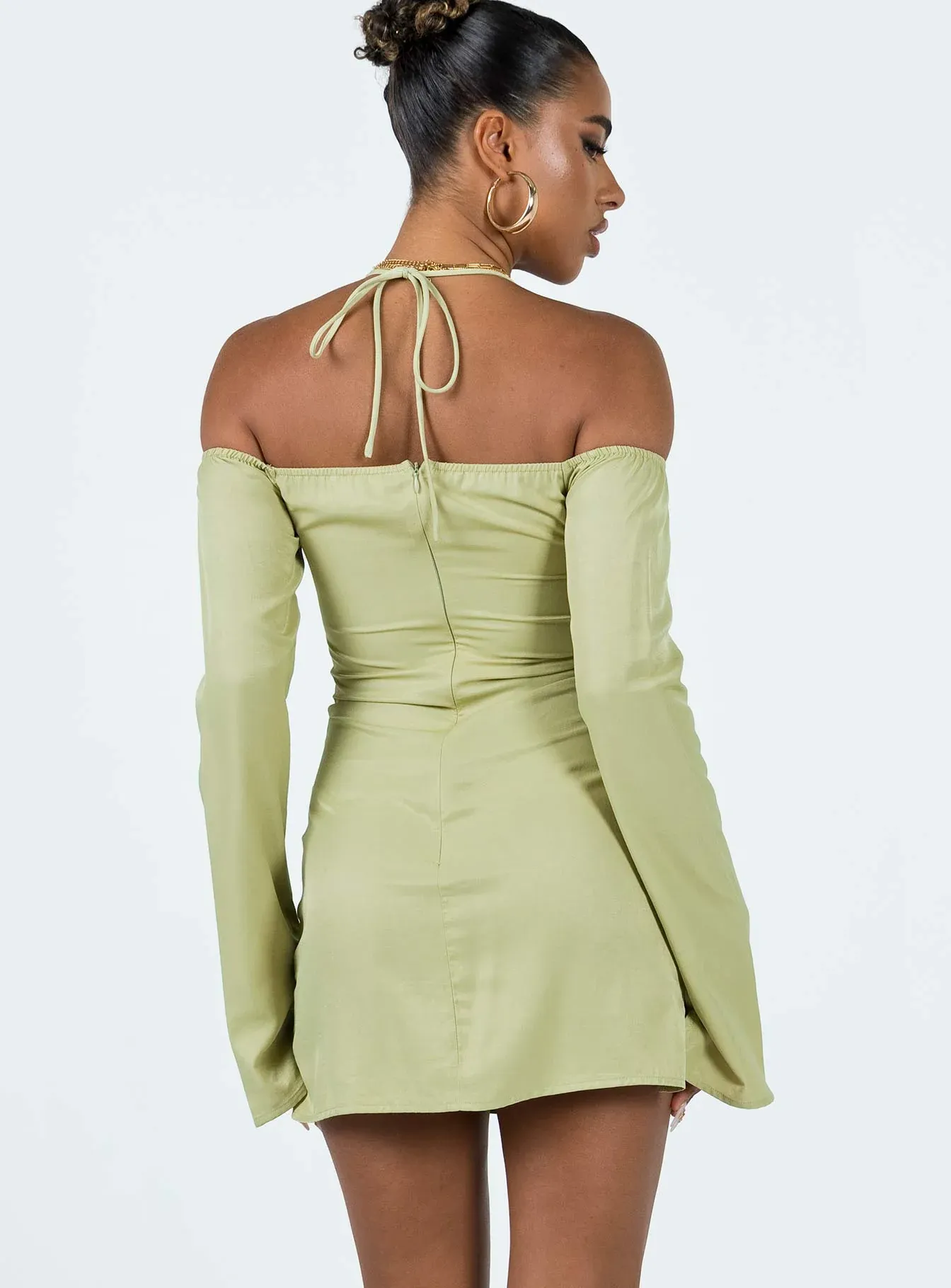 Tamarose Mini Dress Green