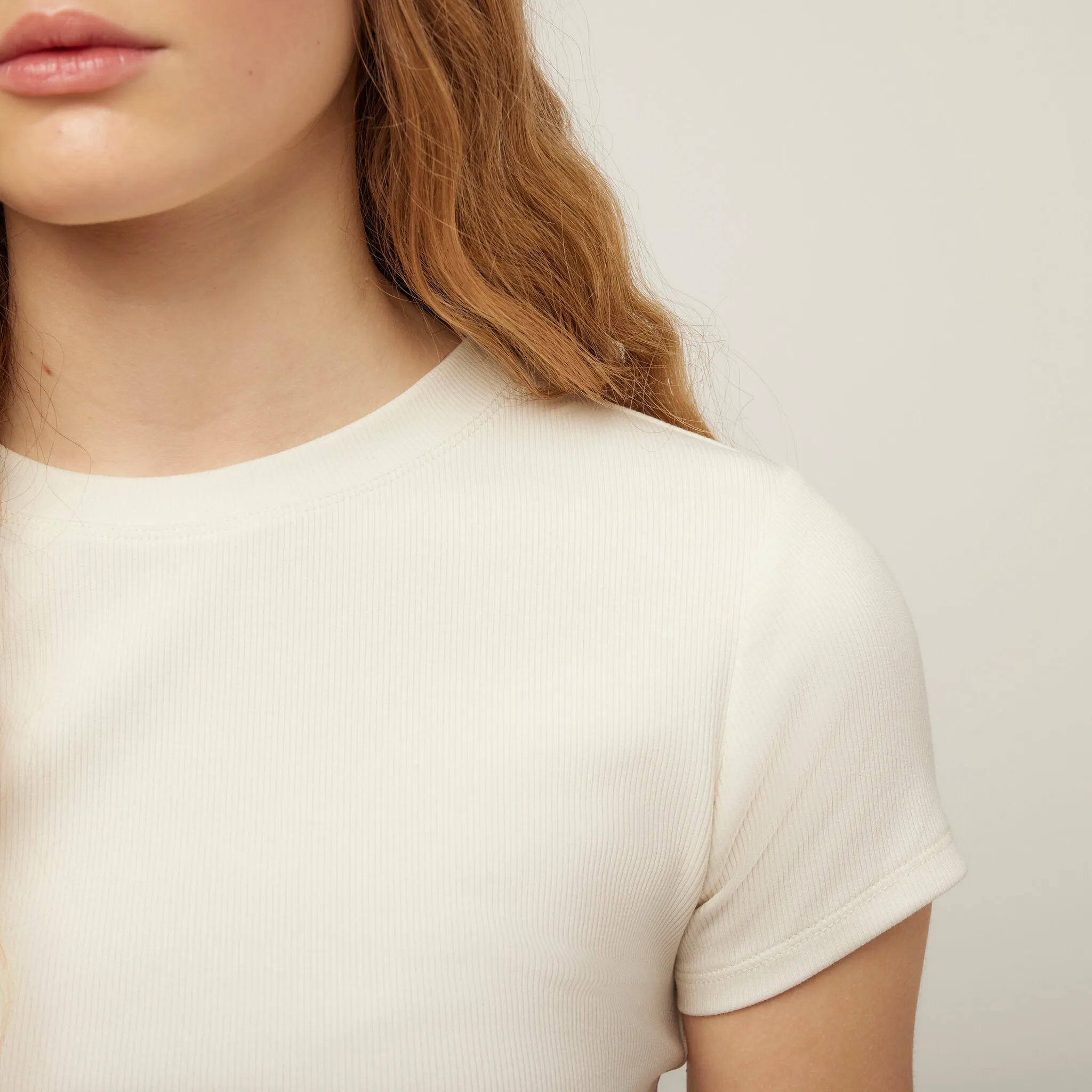 Tencel Rib Tee