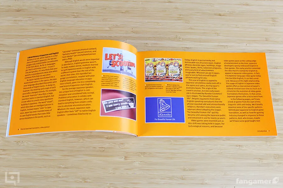 This be book bad translation, video games!