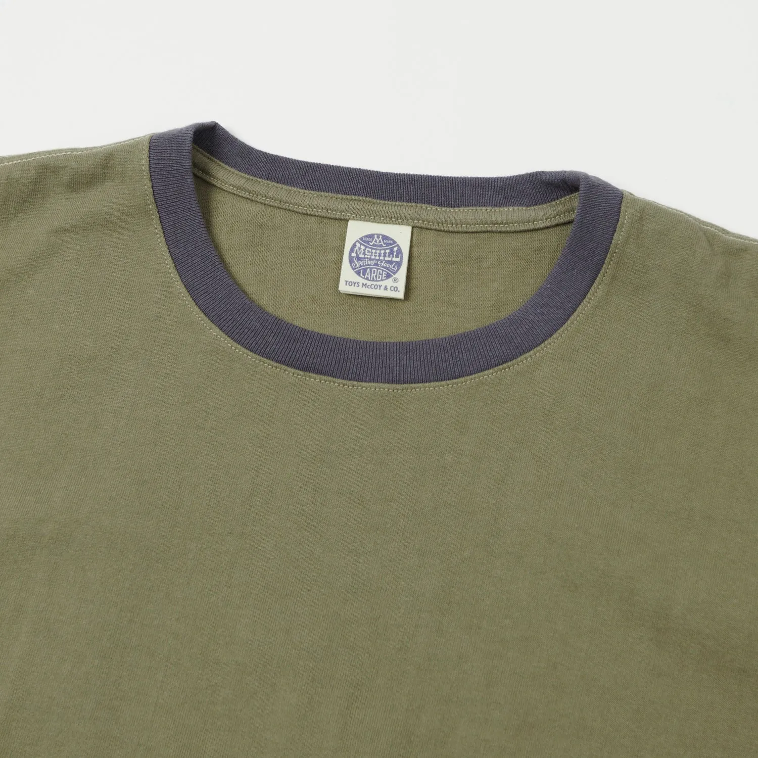 TOYS McCOY Johnny Ringer Tee - Olive/Navy