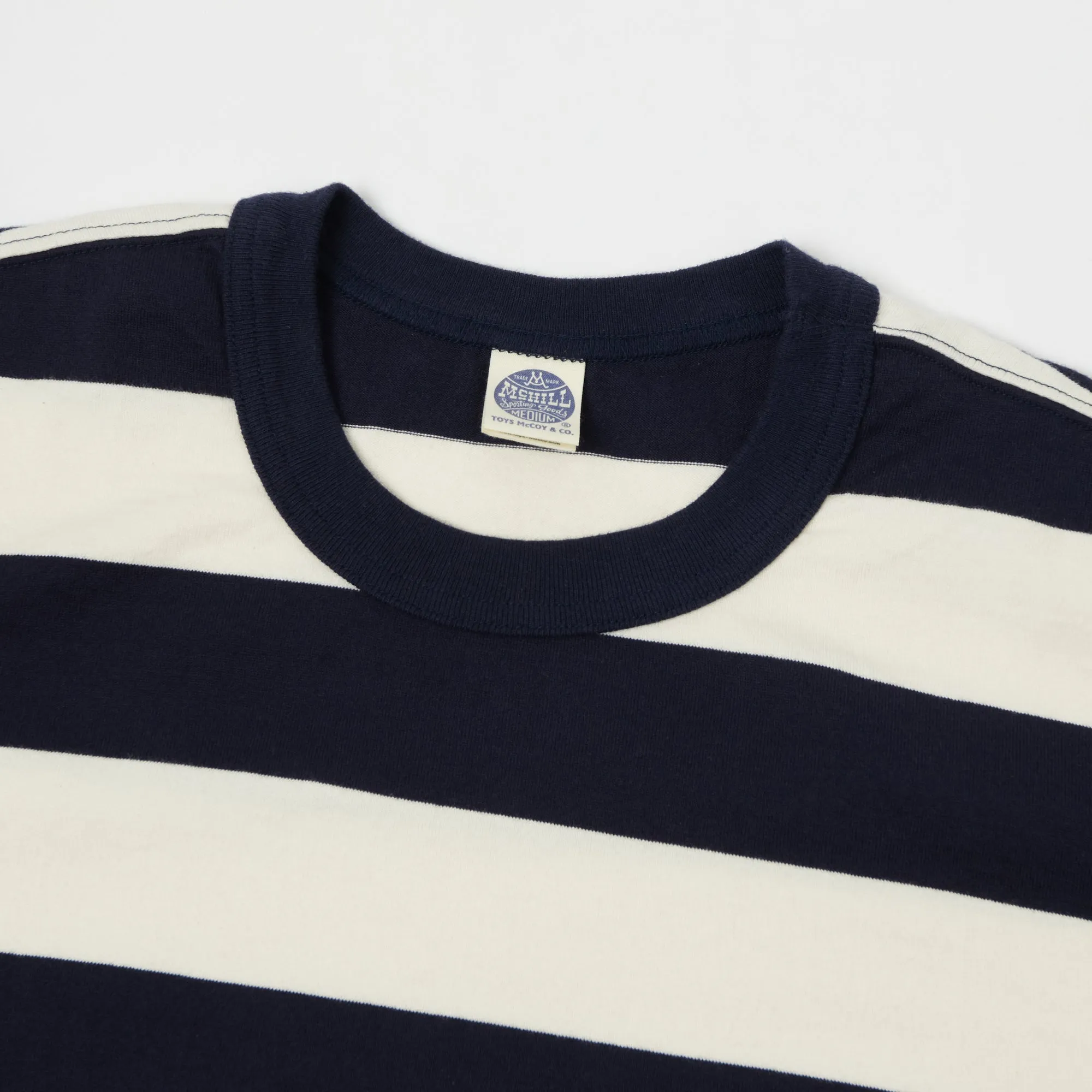 TOYS McCOY TMC1736 Border Pocket Tee - Ivory/Navy