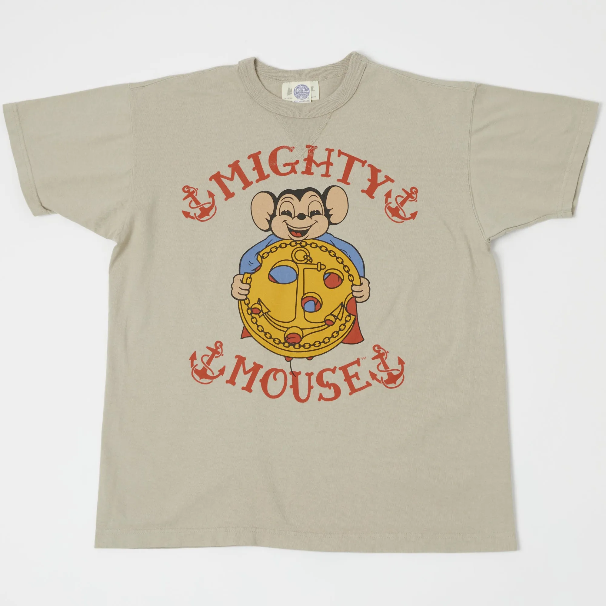TOYS McCOY TMC2205 'Anchor Ch.' Mighty Mouse Tee - Sand