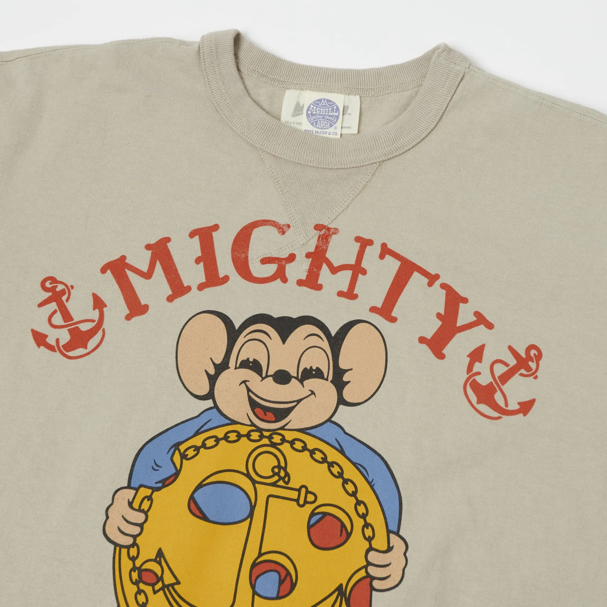 TOYS McCOY TMC2205 'Anchor Ch.' Mighty Mouse Tee - Sand