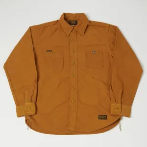 TOYS McCOY TMS2208 'Oil Digger' Flannel Shirt - Gold