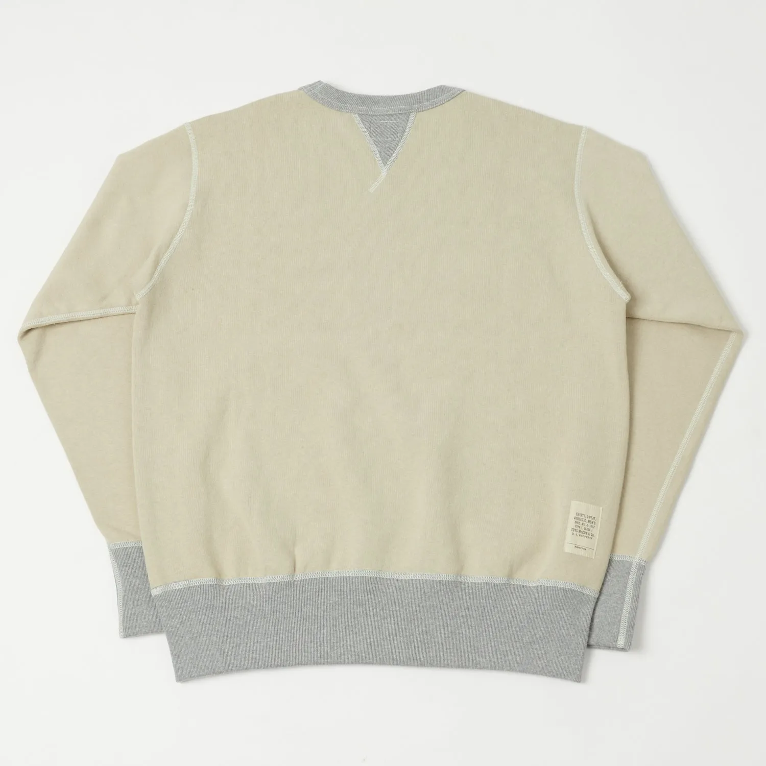 TOYS McCOY USAF Print Sweatshirt - Sand