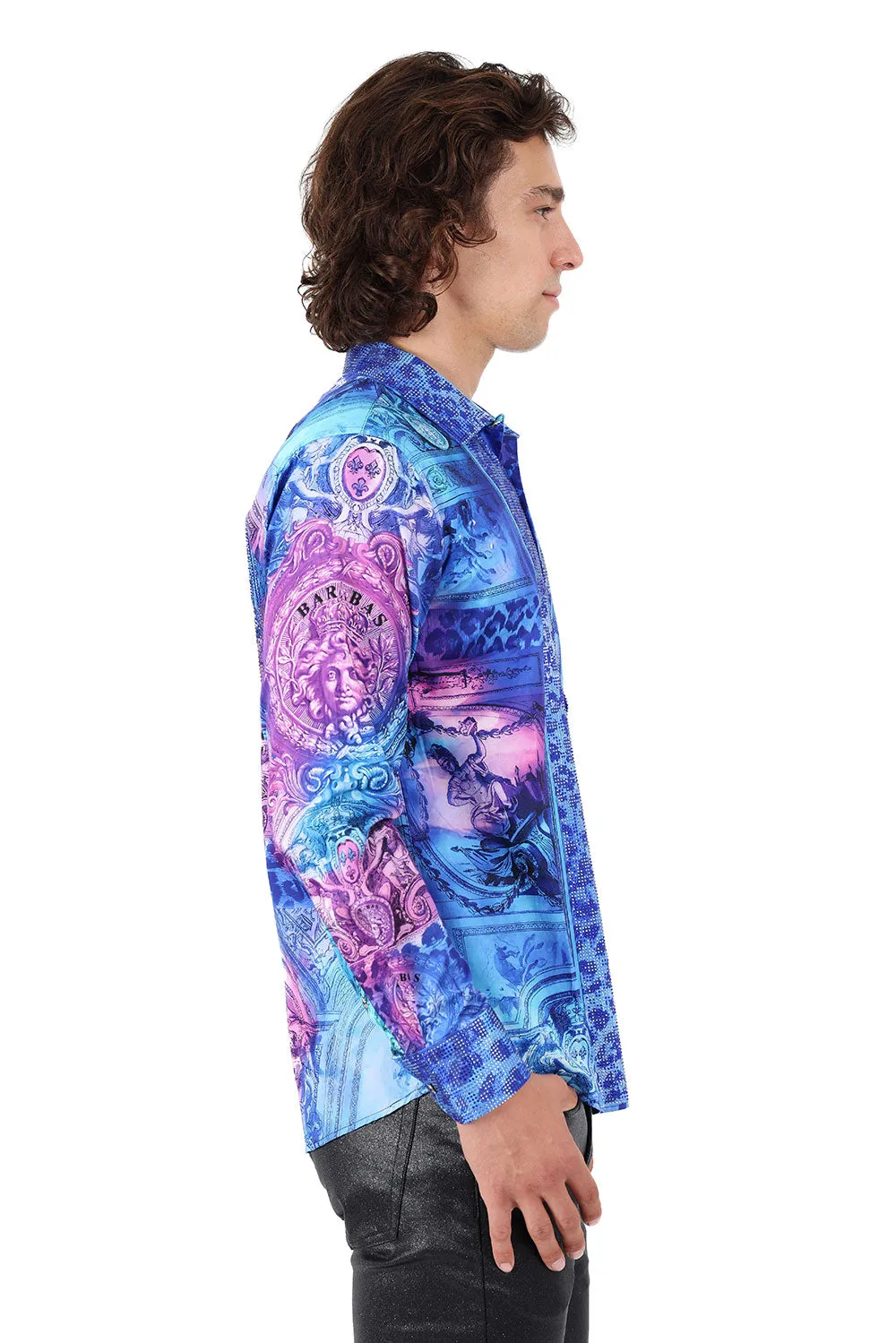 True Angels Rhinestone Long Sleeve Shirt