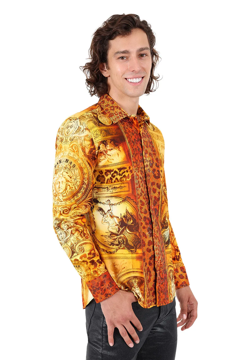 True Angels Rhinestone Long Sleeve Shirt