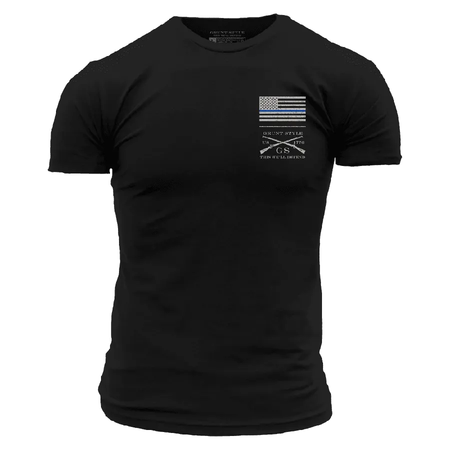 Vigilance and Valor T-Shirt - Black