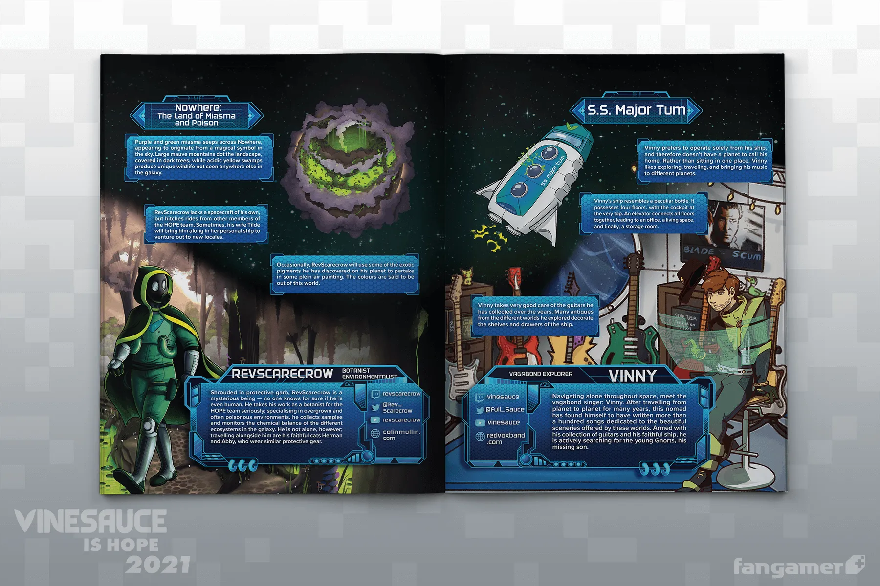 Vinesauce is HOPE 2021 Magazine