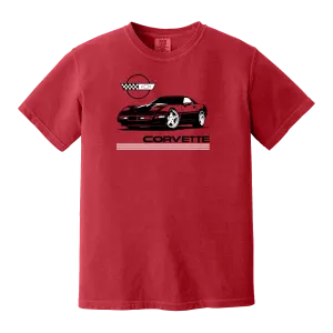 Vintage C4 Stripes Graphic T-Shirt
