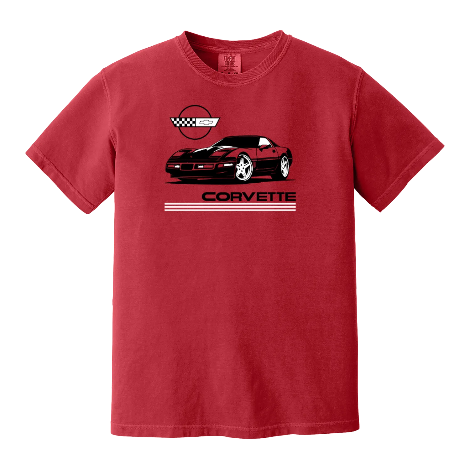 Vintage C4 Stripes Graphic T-Shirt