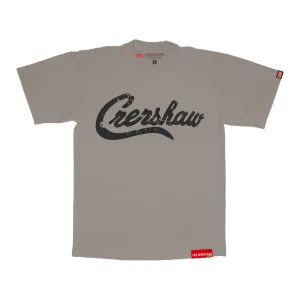 Vintage Crenshaw T-Shirt - Mocha Grey/Black