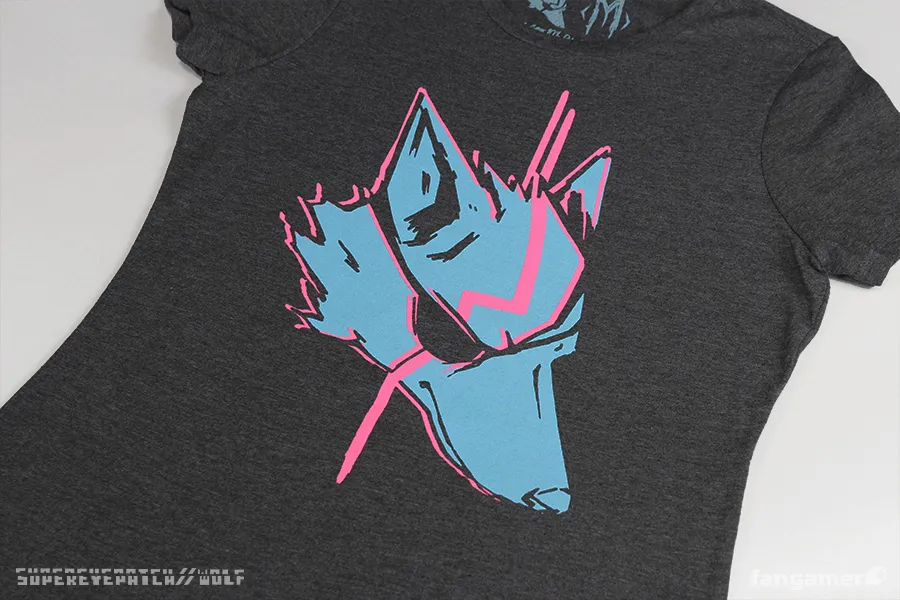 Vintage Eyepatch Wolf