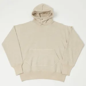 Warehouse 469 The Set-In Hooded Sweatshirt - Oatmeal