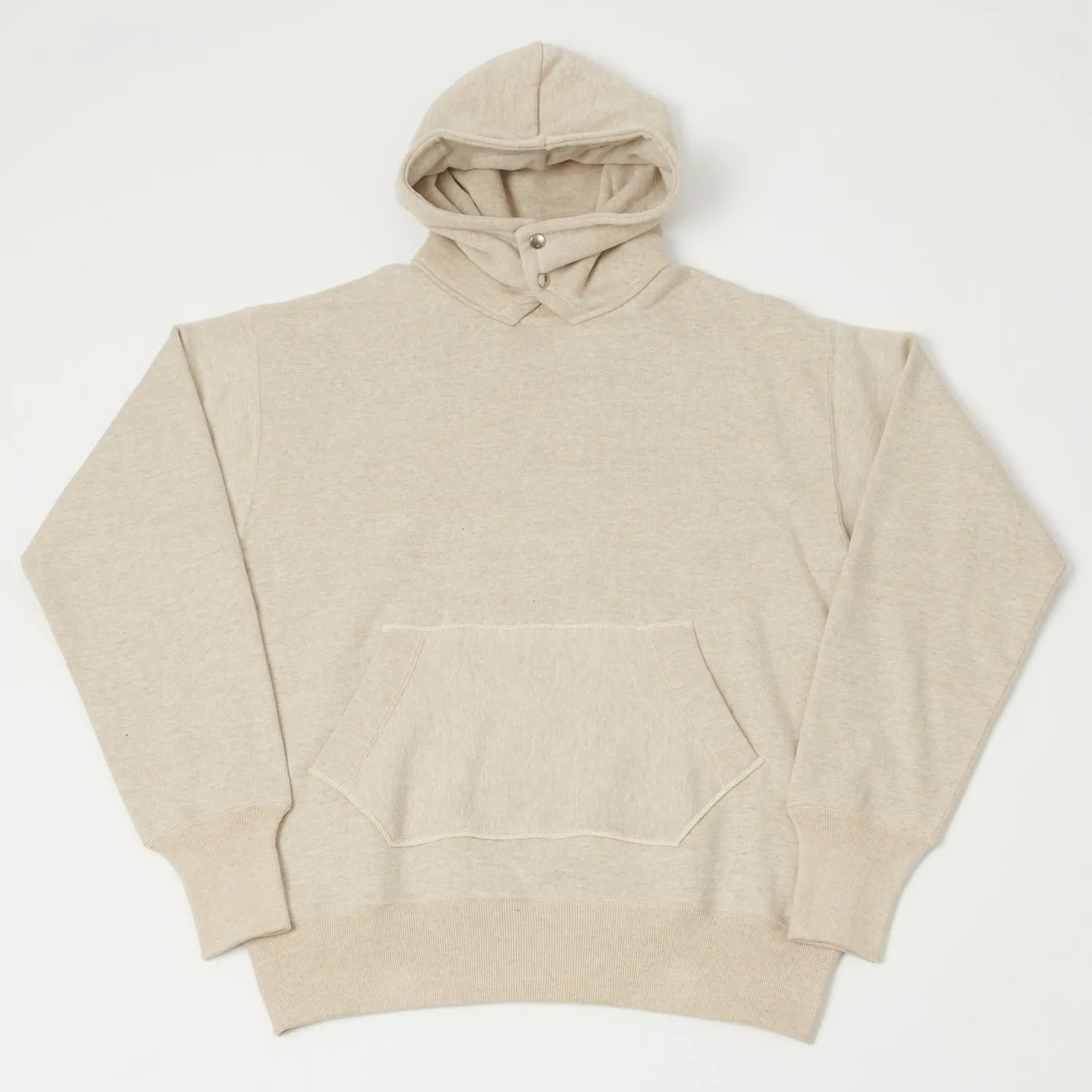 Warehouse 469 The Set-In Hooded Sweatshirt - Oatmeal