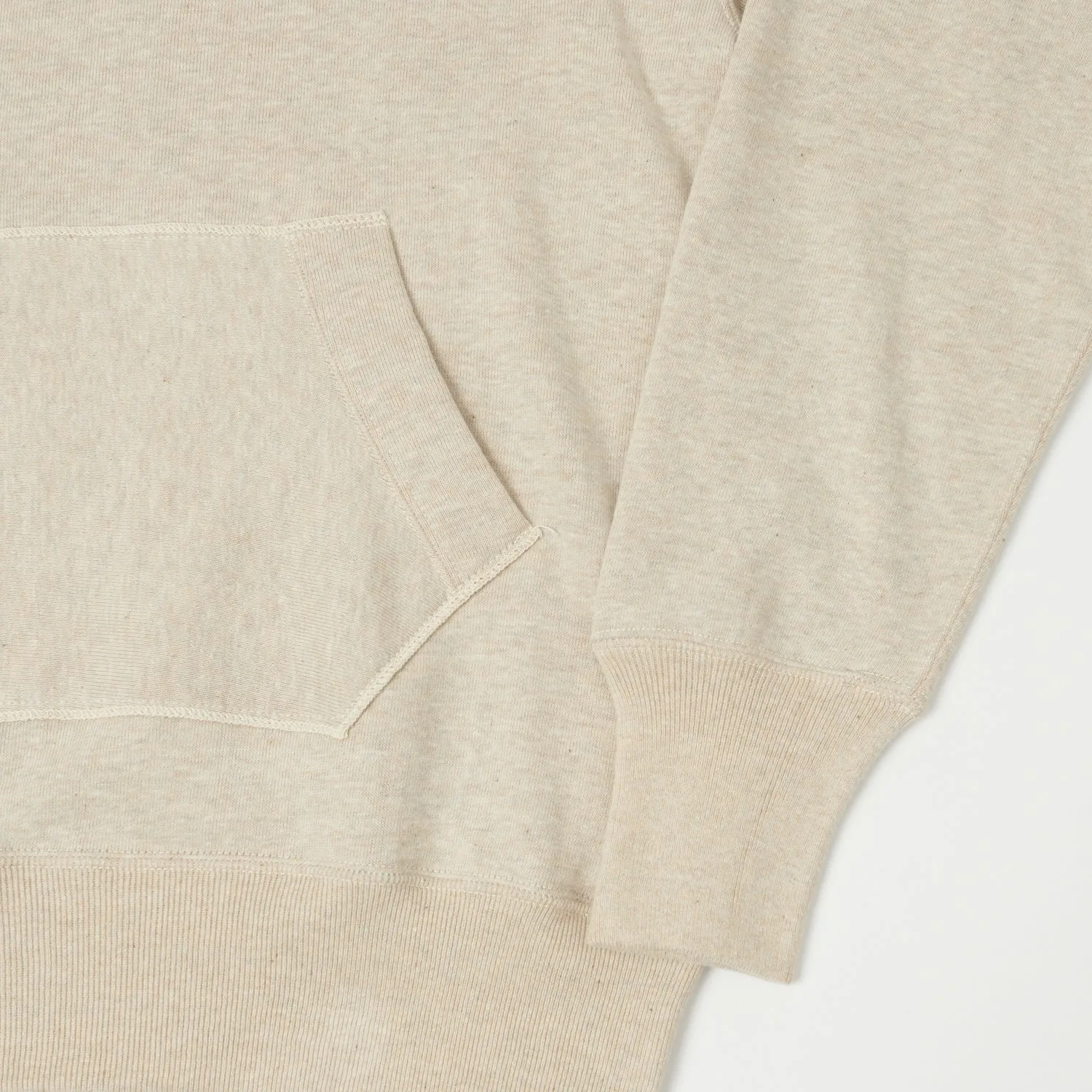 Warehouse 469 The Set-In Hooded Sweatshirt - Oatmeal