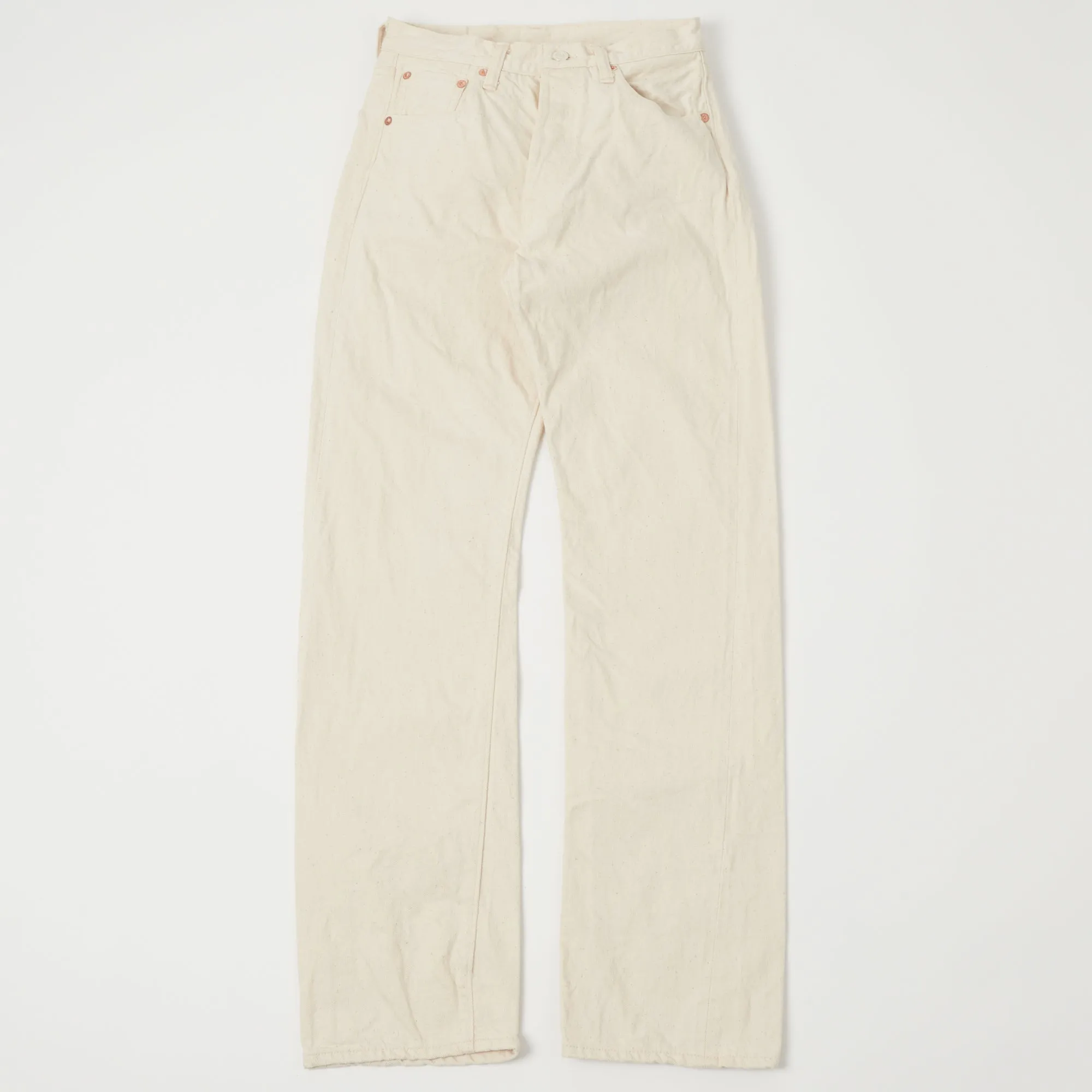 Warehouse 800XX Regular Straight Jean - Ecru One Wash