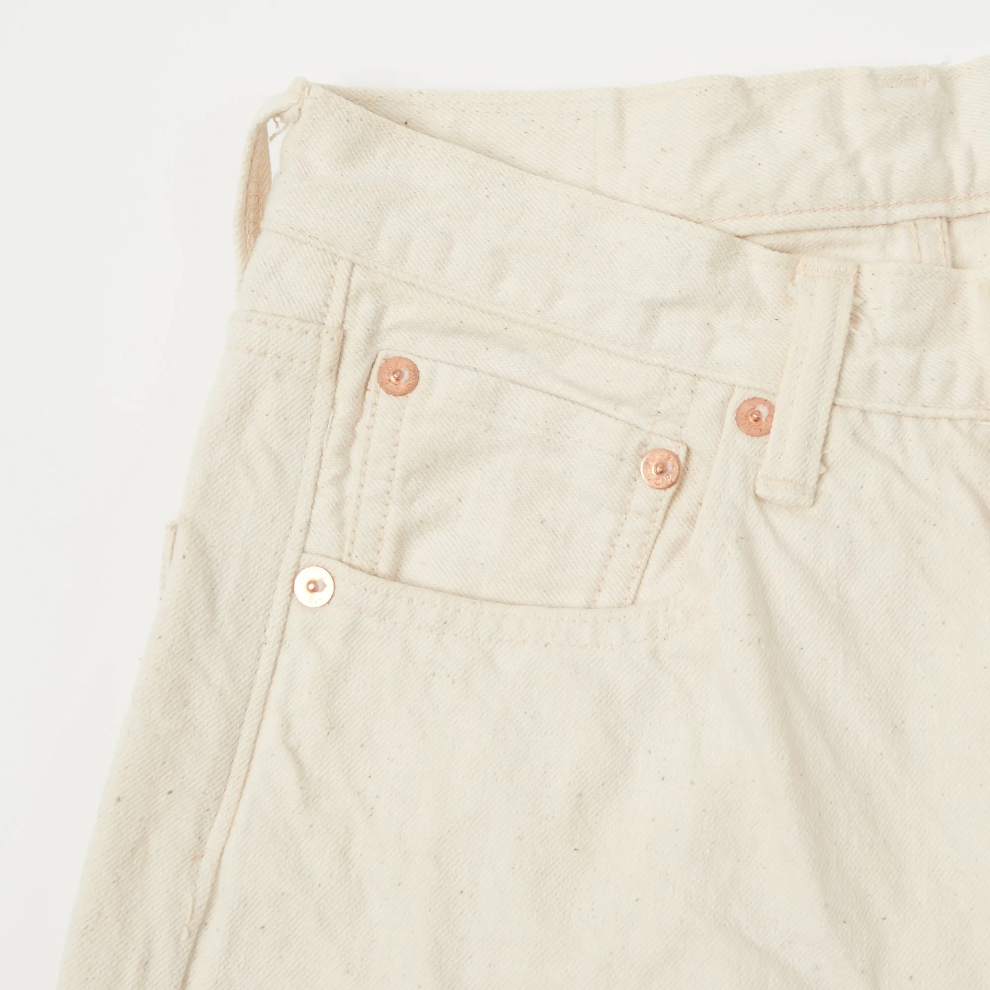 Warehouse 800XX Regular Straight Jean - Ecru One Wash