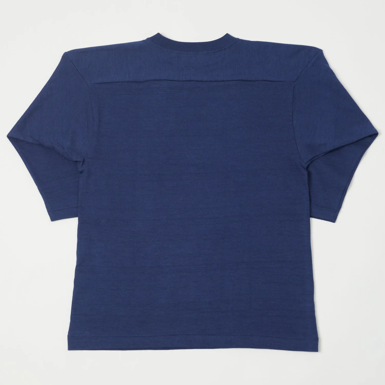 Warehouse & Co 4063 'West Lake' 3/4 Sleeve Football Tee - Navy