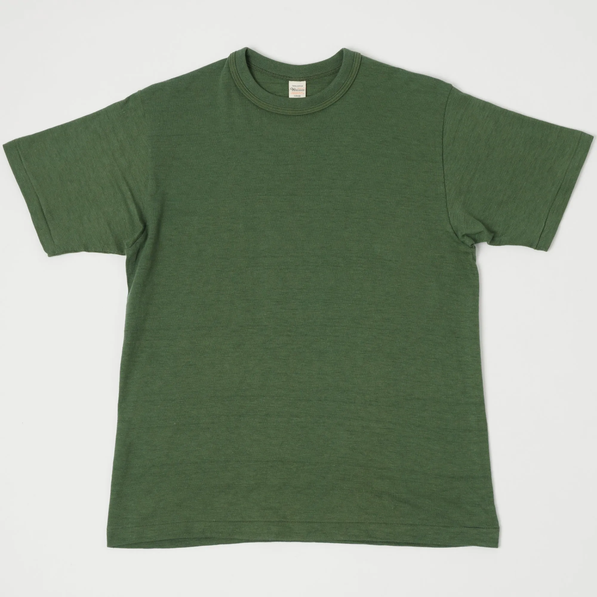 Warehouse & Co 4601 Plain Tee - Green