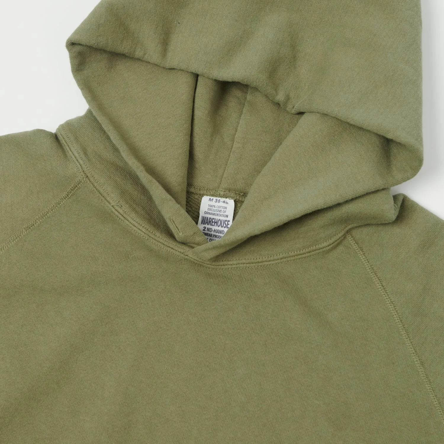 Warehouse & Co 462 Plain Hooded Sweatshirt - Green