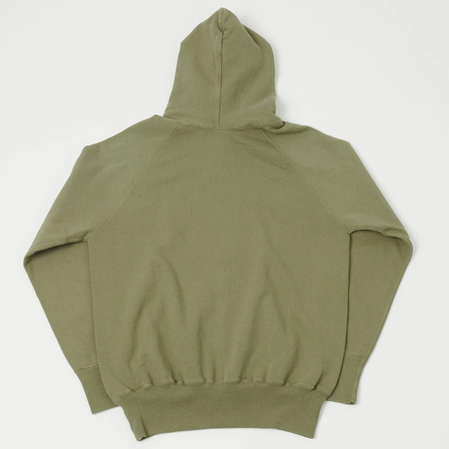 Warehouse & Co 462 Plain Hooded Sweatshirt - Green