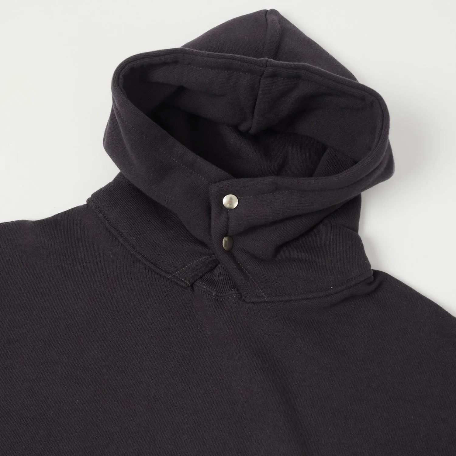 Warehouse & Co 469 The Set-In Hooded Sweatshirt - Dark Navy