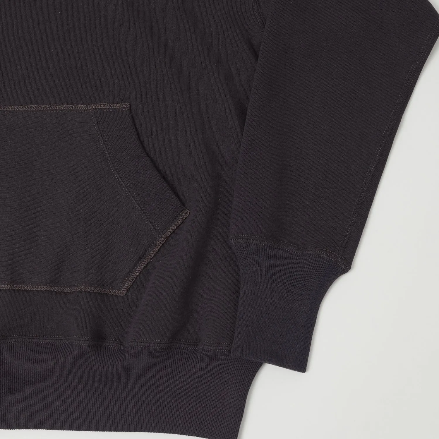 Warehouse & Co 469 The Set-In Hooded Sweatshirt - Dark Navy