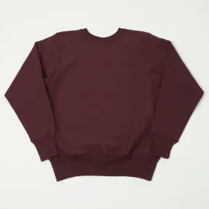Warehouse & Co 483 Plain Sweatshirt - Bordeaux