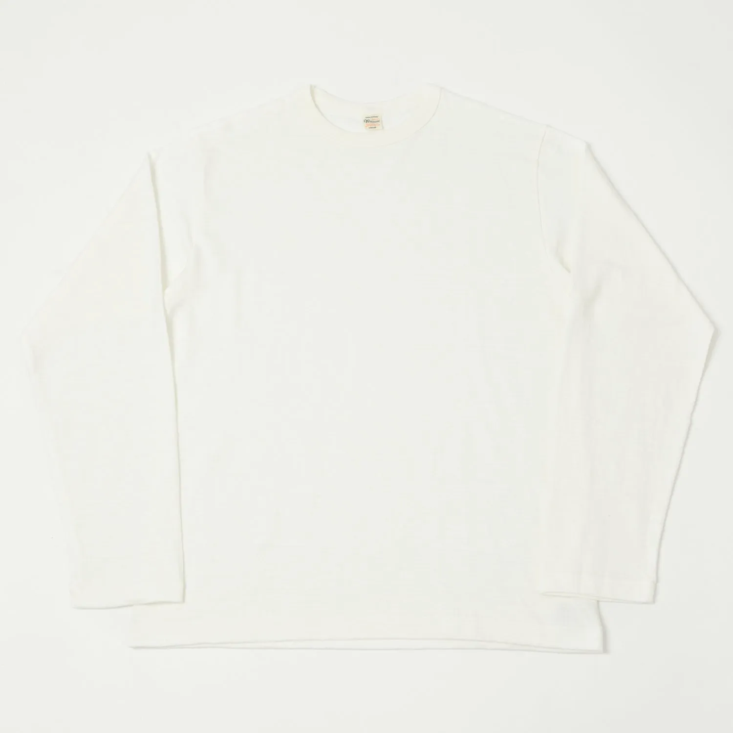 Warehouse & Co 5906 L/S Crew Neck Tee - Off White