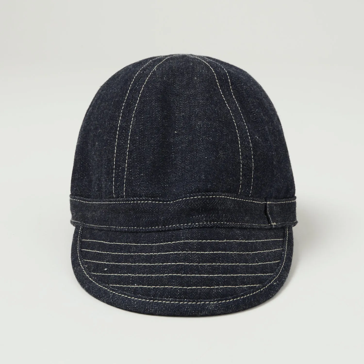 Warehouse & Co 'Duck Digger' 5242 Denim Cap - One Wash