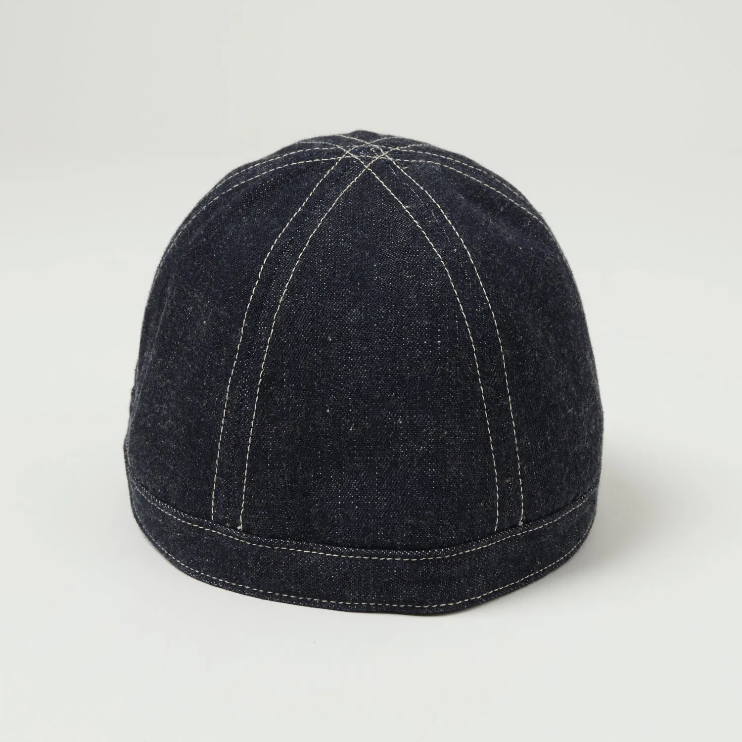 Warehouse & Co 'Duck Digger' 5242 Denim Cap - One Wash