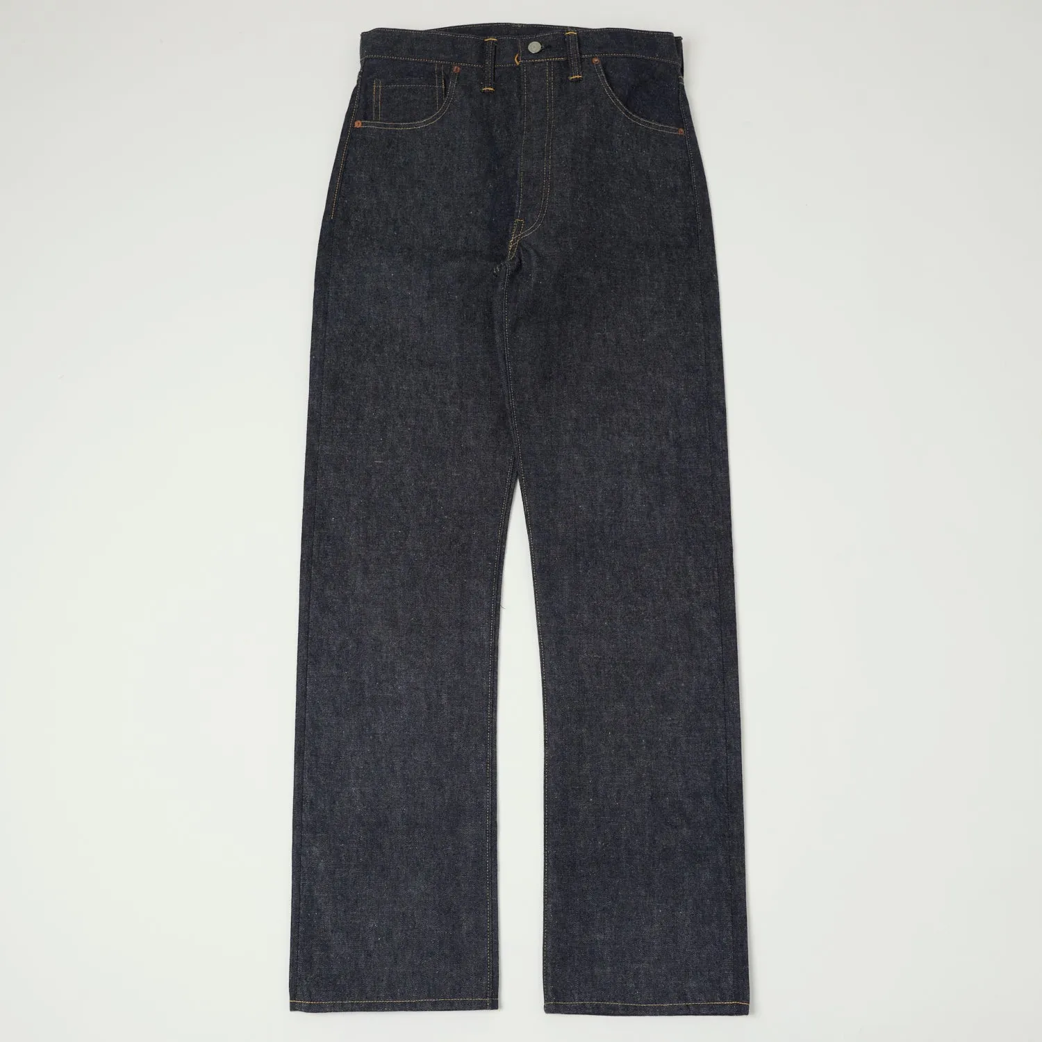Warehouse & Co S1000XX WWII 'Dead Stock Blue' 13.3oz Loose Straight Jean - Raw