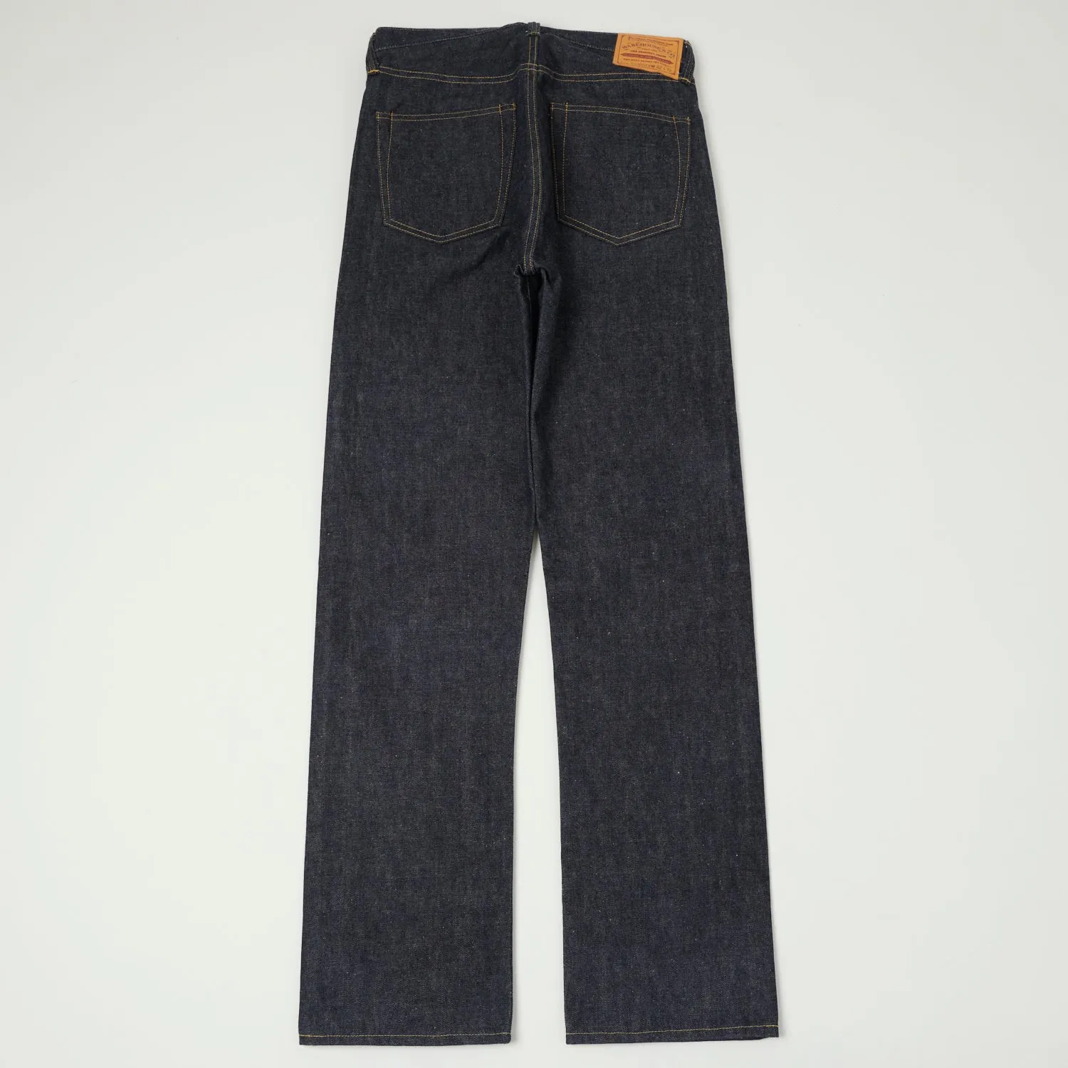 Warehouse & Co S1000XX WWII 'Dead Stock Blue' 13.3oz Loose Straight Jean - Raw