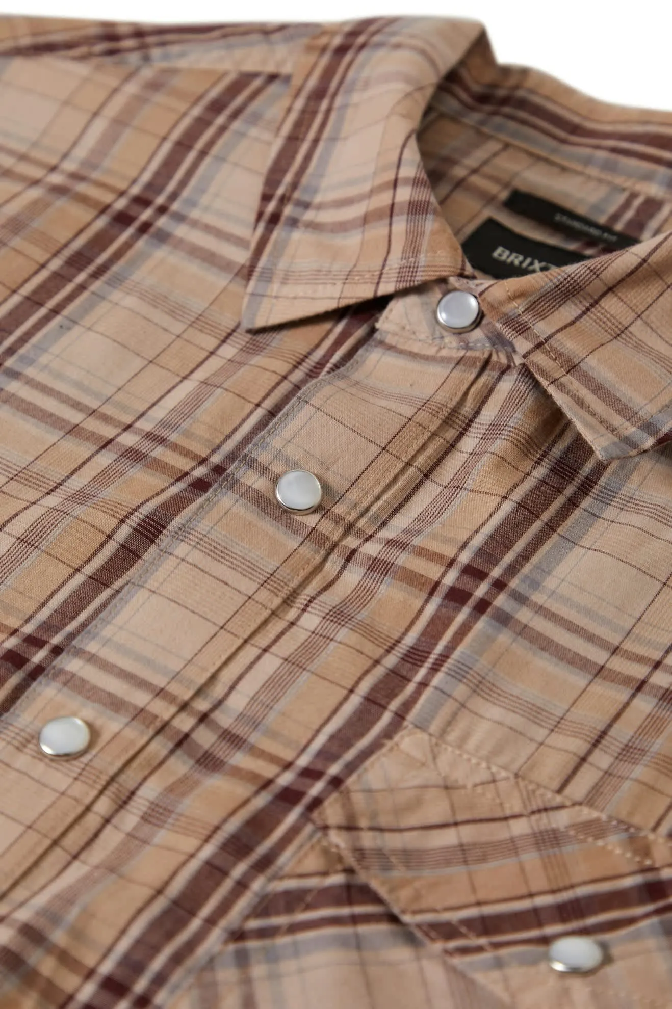 Wayne Western S/S Shirt - Western Plaid