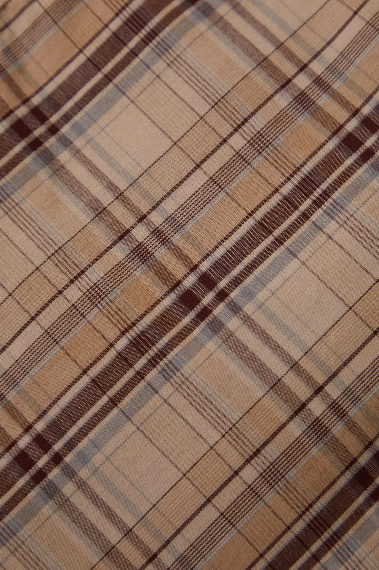 Wayne Western S/S Shirt - Western Plaid