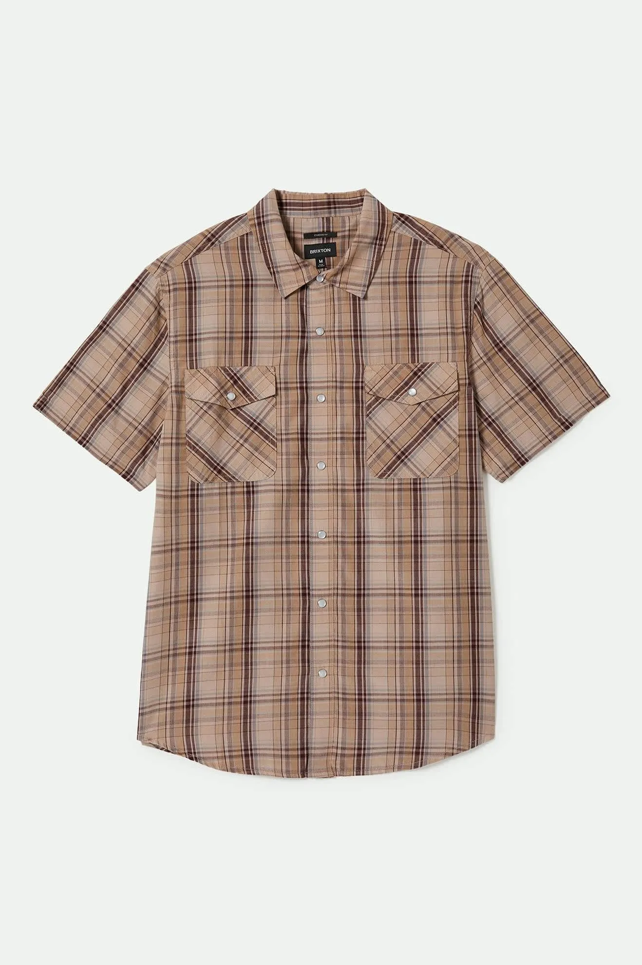 Wayne Western S/S Shirt - Western Plaid