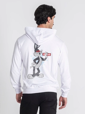 White GK Bunny Hoodie