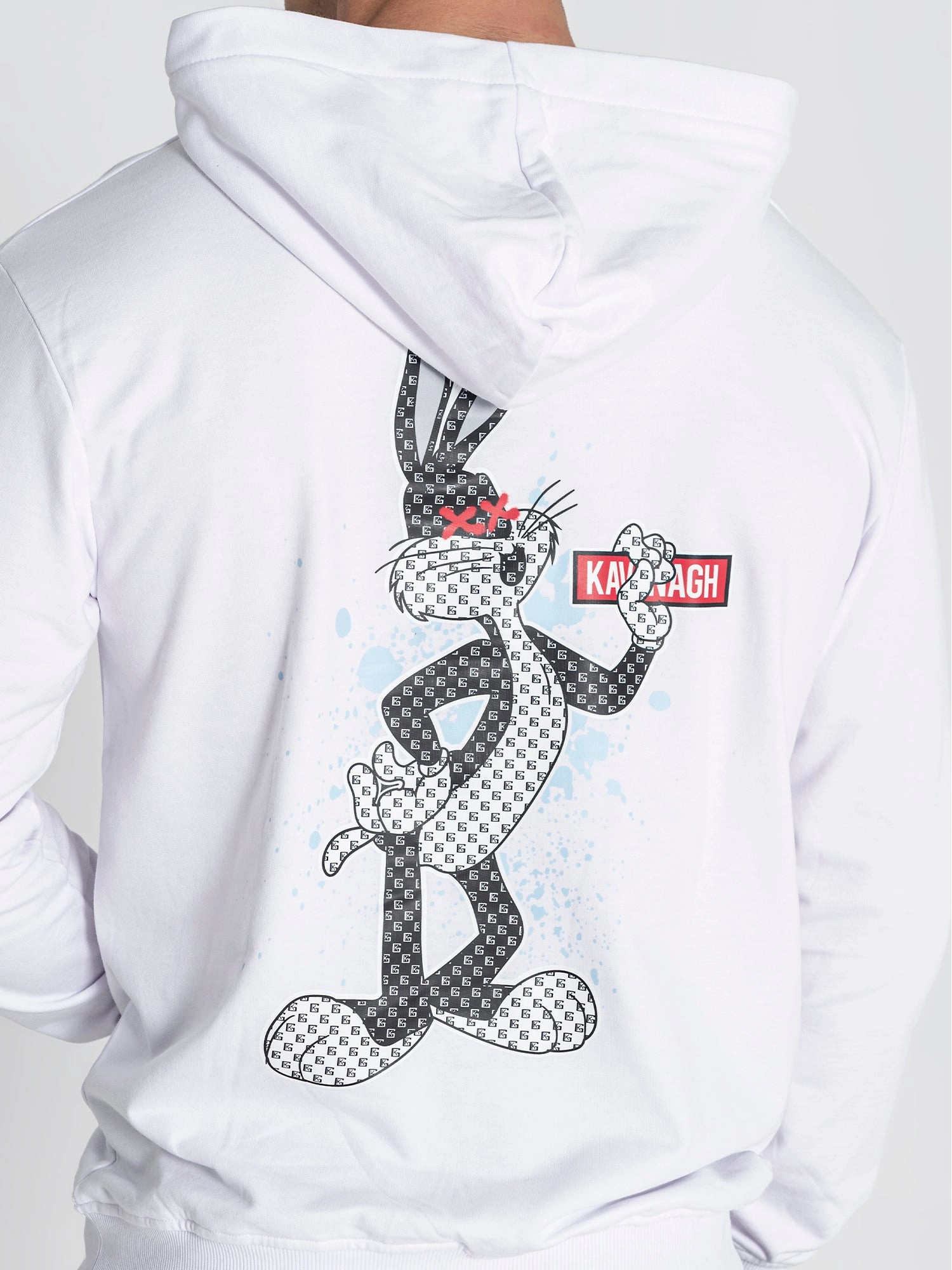 White GK Bunny Hoodie