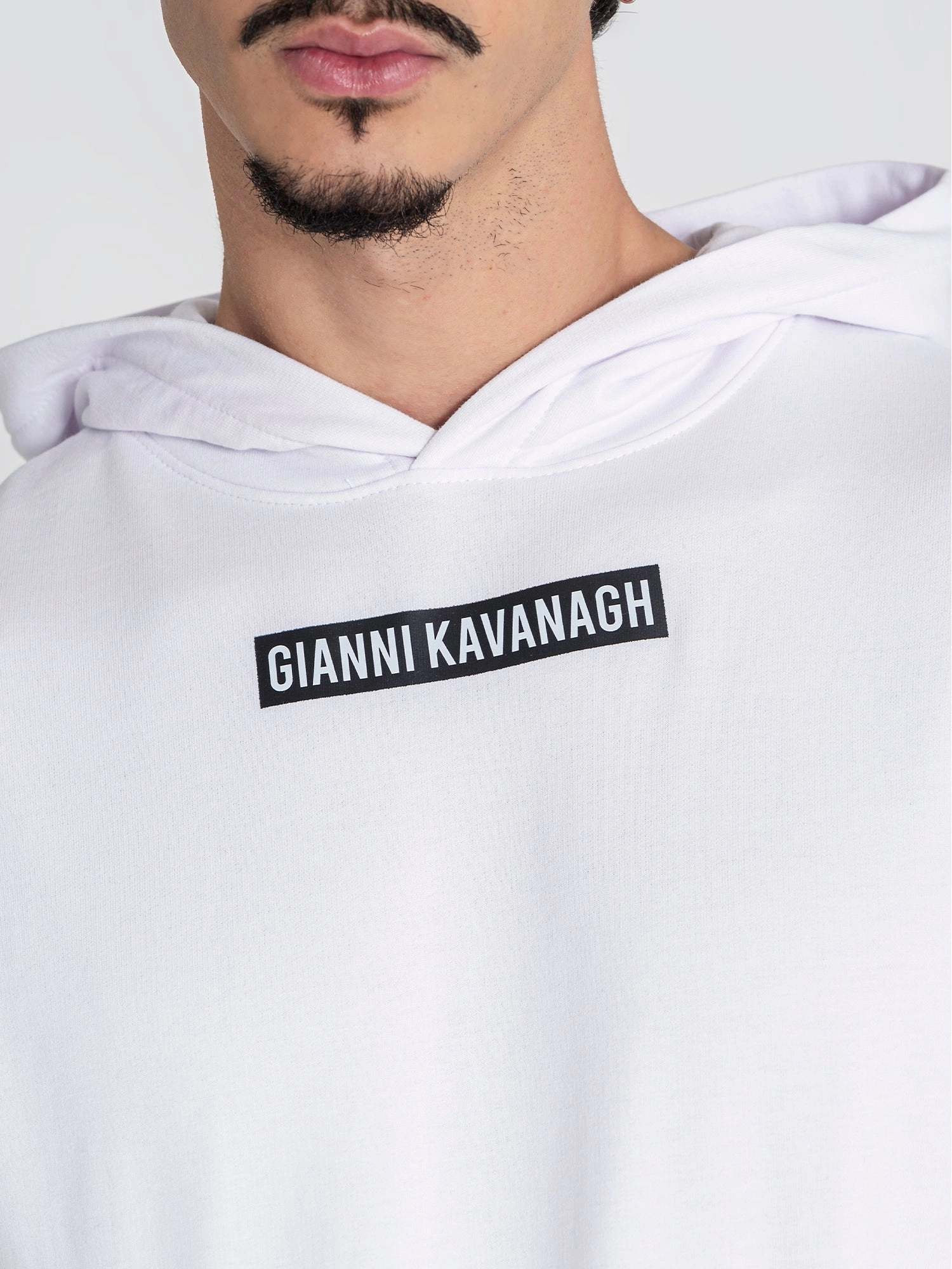 White GK Bunny Hoodie