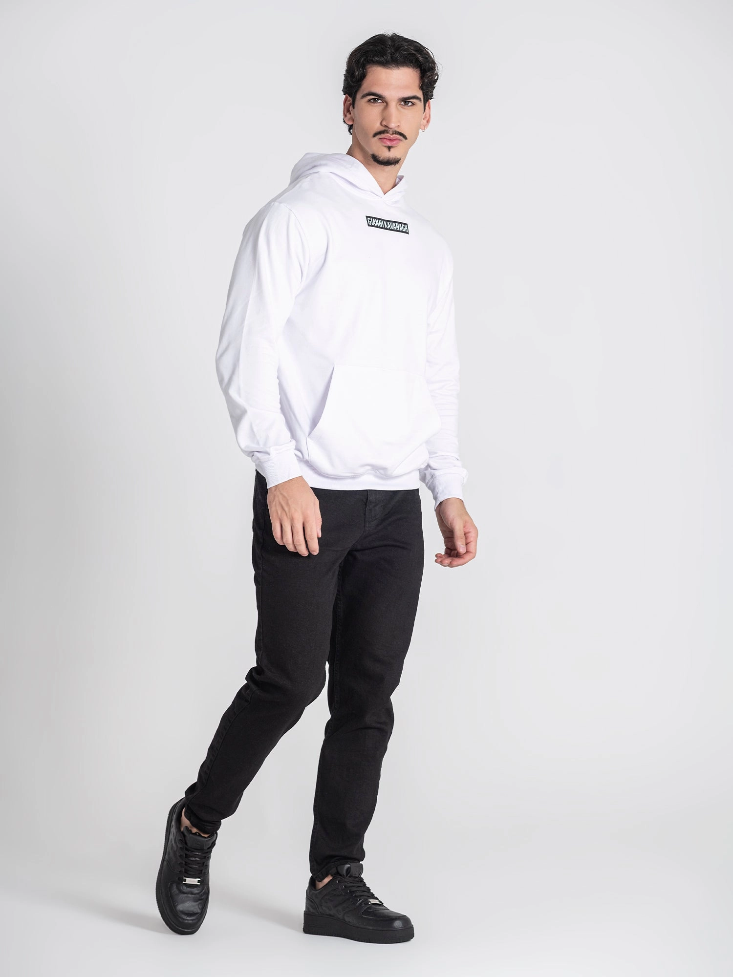 White GK Bunny Hoodie