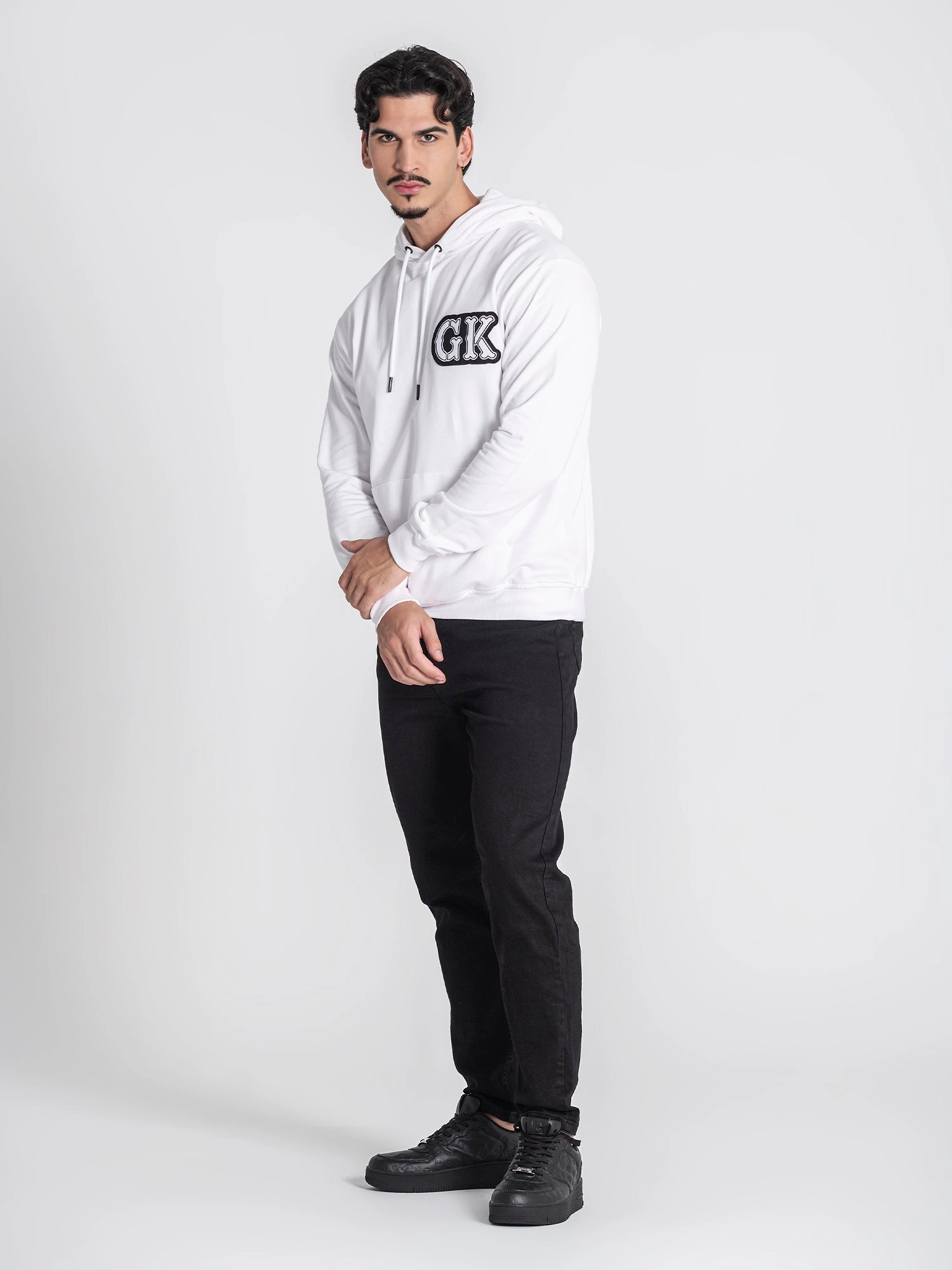White GK West Hoodie