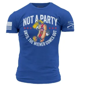 Wiener Party T-Shirt - Royal
