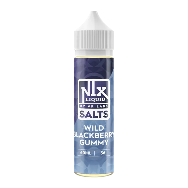 Wild Blackberry Gummy NIX Liquid Salts