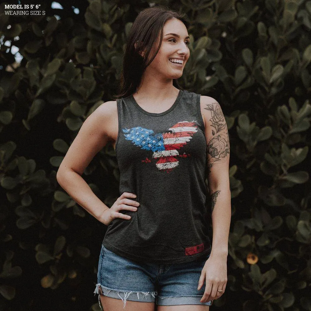 Women's Freagle Everyday Tank - Dark Heather Gray