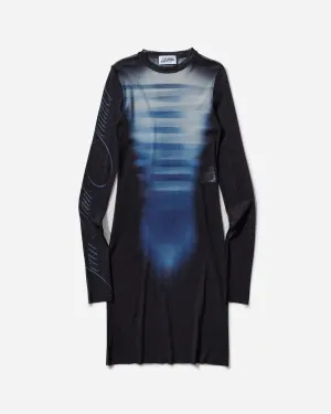 Women's “Le Mâle” Short Dress Navy / Blue / White