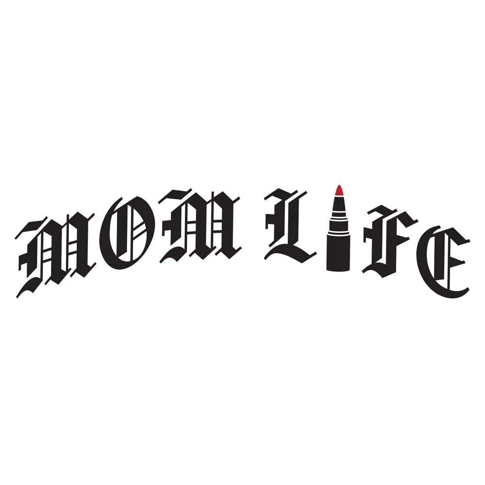 Women's Mom Life V-Neck T-Shirt - White
