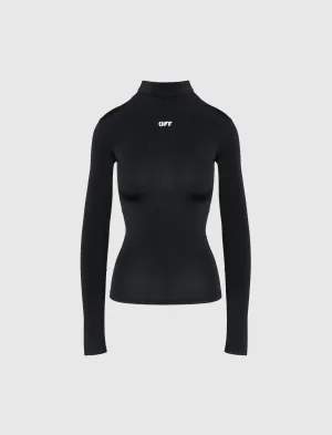 WOMEN'S OFF STAMP LONG SLEEVE TURTLENECK